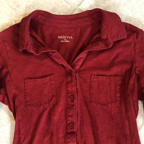 3/4 sleeve shirt - Picture 2 of 3